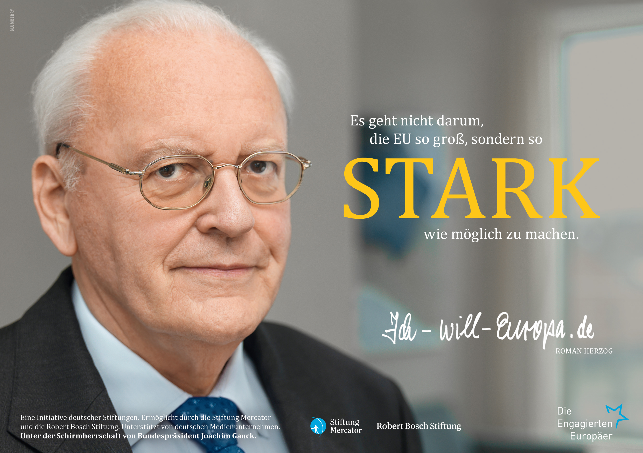 STARK - ehemaliger Bundespräsident Roman Herzog